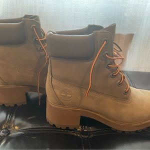 Timberland heel boots, size 8.5 , gently worn